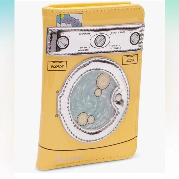 Yellow Washing Machine Wallet - Picture 2 of 5